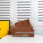 Replica Fend--i Women's First Small Bag Caramel Brown Color Small Size